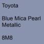 Preview: Toyota, Blue Mica Pearl Metallic, 8M8.